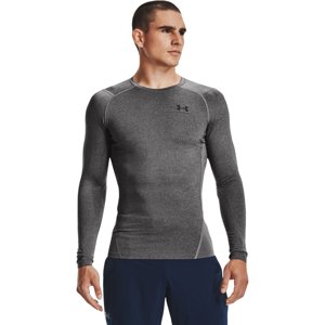 UNDER ARMOUR-UA HG Armour Comp LS-GRY Šedá XXL