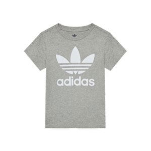 ADIDAS ORIGINALS-TREFOIL TEE-IB9931-MGREYH Šedá 176