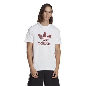 ADIDAS ORIGINALS-TREFOIL T-SHIRT-IA4812-WHITE/SHARED Šedá XL