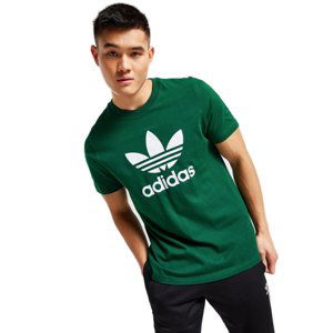 ADIDAS ORIGINALS-TREFOIL T-SHIRT-DRKGRN Zelená XL