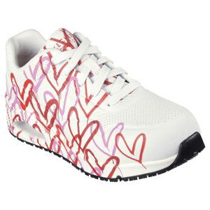 SKECHERS-Uno Lite Lovely Luv white/red Biela 37