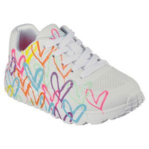 SKECHERS-Uno Lite Spread The Love white Biela 36