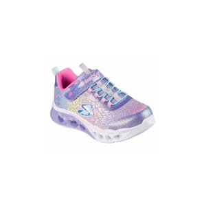 SKECHERS-Flutter Heart Lights Loves Wild lavender Fialová 28