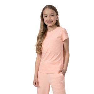 4F-TSHIRT  F279-65S-PALE CORAL Oranžová 164