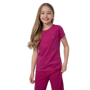 4F-TSHIRT F279-53S-DARK PINK Ružová 152