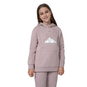 4F-SWEATSHIRT F277-52S-LIGHT VIOLET Fialová 158