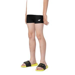 4F-SWIMMING TRUNKS M005-20S-DEEP BLACK Čierna 134/140