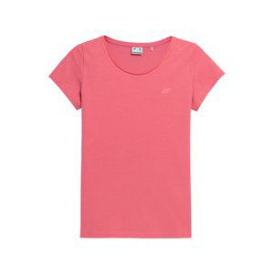 4F-TSHIRT F580-63S-CORAL Oranžová L