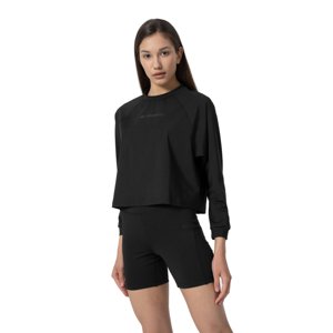 4F-SWEATSHIRT FNK F069-20S-DEEP BLACK Čierna XL