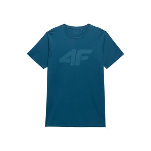 4F-TSHIRT M537-32S-DENIM Modrá S