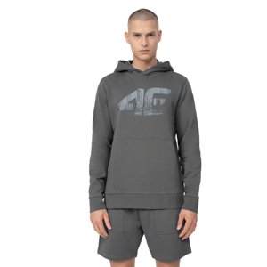 4F-SWEATSHIRT M233-25S-GREY Šedá L