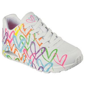 SKECHERS-Uno Highlight Love white/multi Biela 42