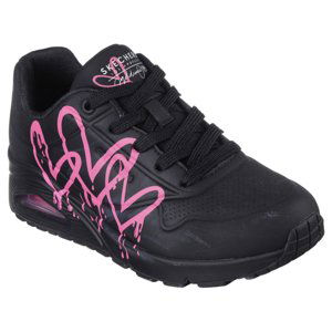 SKECHERS-Uno Dripping In Love black/pink Čierna 36