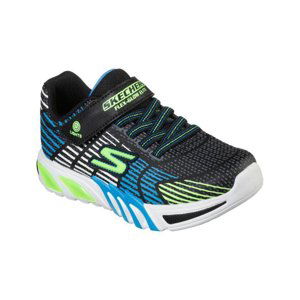 SKECHERS-S Lights Flex Glow Elite black/lime Čierna 33