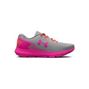 UNDER ARMOUR-UA GGS Charged Rogue 3 halo gray/after burn/rebel pink Šedá 38,5