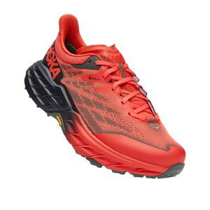 HOKA ONE ONE-Speedgoat 5 GTX fiesta/thyme Červená 45 1/3