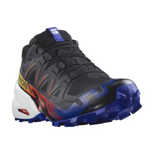 SALOMON-Speedcross 6 GTX Blue Fire black/surf the web/safety yellow Čierna 46