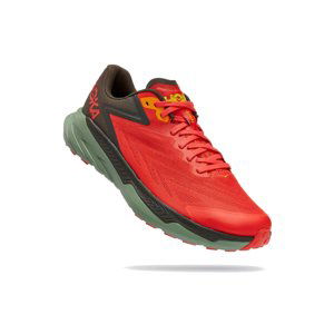 HOKA ONE ONE-Zinal fiesta/black olive Červená 42 2/3