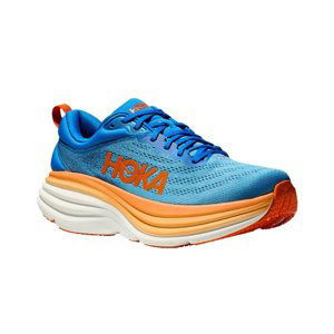 HOKA ONE ONE-Bondi 8 coastal sky/vibrant orange Modrá 45 1/3