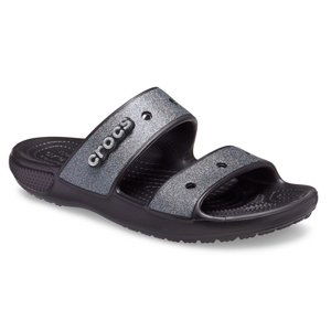 CROCS-Classic Croc Glitter II Sandal black Čierna 41/42