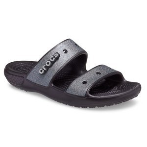 CROCS-Classic Croc Glitter II Sandal black Čierna 39/40