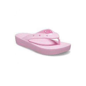 CROCS-Classic Platform Flip W flamingo Ružová 42/43