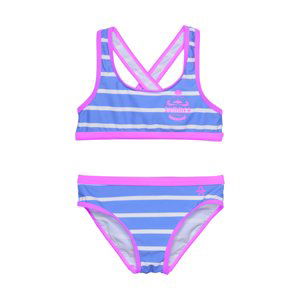 COLOR KIDS-Bikini - AOP, azure blue Modrá 104