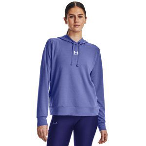 UNDER ARMOUR-Rival Terry Hoodie-BLU Modrá L