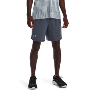 UNDER ARMOUR-UA LAUNCH 7 inch 2-IN-1 SHORT-GRY Šedá XL