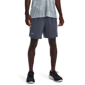 UNDER ARMOUR-UA LAUNCH 7 inch 2-IN-1 SHORT-GRY Šedá M
