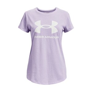 UNDER ARMOUR-UA SPORTSTYLE LOGO SS-PPL Fialová 160/170