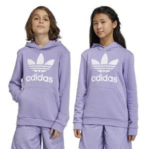 ADIDAS ORIGINALS-TREFOIL HOODIE-MAGLIL Fialová 158