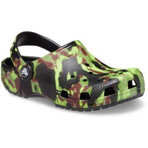 CROCS-Classic Spray Camo Clog K black Camo 33/34