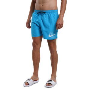 NIKE SWIM-Logo Lap 5 inch-406 Laser blue Modrá L