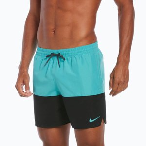 NIKE SWIM-Split 5 inch-339 Washed Teal Modrá XXL