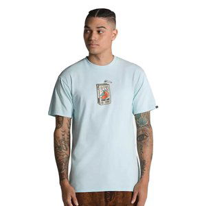 VANS-JUICE BOX SS TEE-BLUE GLOW Modrá L