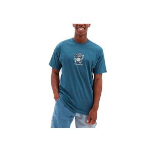 VANS-THRIVING RACCOON SS TEE-TEAL Modrá XL