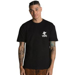 VANS-SKETCHY FRIEND SS TEE-BLACK Čierna XL