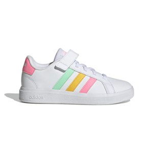 ADIDAS-Grand Court cloud white/pulse mint/beam pink Biela 35,5