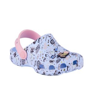 COQUI-Little Frog + Amulet candy blue/baby pink Modrá 29/30