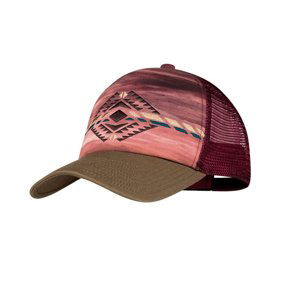 BUFF-TRUCKER CAP SYKORA MAROON Červená 57,5/61,5cm