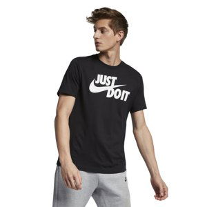 NIKE-M NSW TEE JUST DO IT SWOOSH-011-Black Čierna S