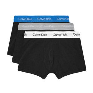 CALVIN KLEIN-LOW RISE TRUNK 3 PK-0000U2664G-CAZ-Black Čierna L