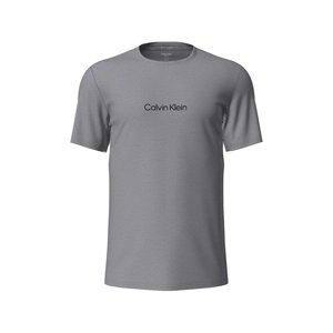 CALVIN KLEIN-S/S CREW NECK-000NM2170E-5FA-Grey Šedá L