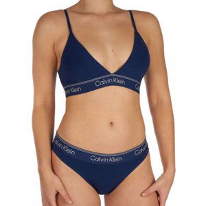 CALVIN KLEIN-LGHT LINED TRIANGLE-000QF7186E-6FZ-Blue Modrá L