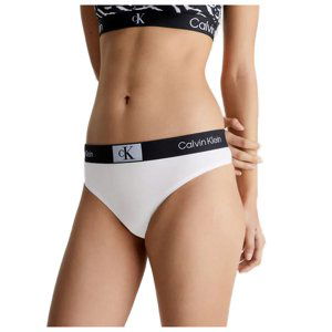 CALVIN KLEIN-MODERN THONG-000QF7221E-100-White Biela L