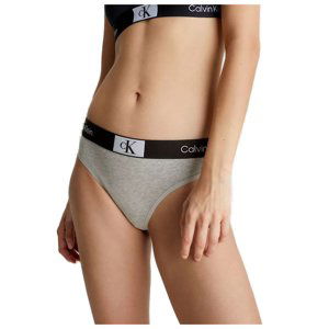 CALVIN KLEIN-MODERN THONG-000QF7221E-P7A-Grey Šedá M