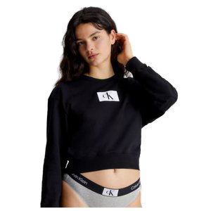 CALVIN KLEIN-L/S SWEATSHIRT-000QS6942E-UB1-Black Čierna L