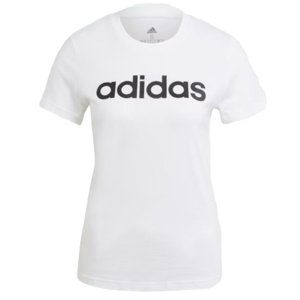 ADIDAS-W LIN T-GL0768-white/black Biela XL