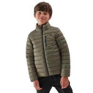 4F-DOWN JACKET-JAW23TDJAM220-44S-OLIVE Zelená 164